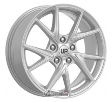 Wheels UP UP105 7x17 5*114.3 ET40 DIA67.1 Silver Classic Литой