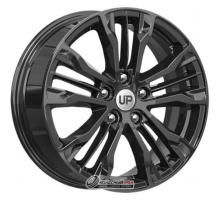 Wheels UP UP106 7x17 5*108 ET42 DIA65.1 New Black Литой