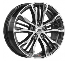 Wheels UP UP106 7x17 5*114.3 ET48 DIA67.1 New Diamond Литой
