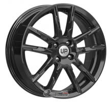 Wheels UP UP107 6.5x17 4*100 ET43 DIA60.1 New Black Литой