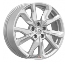 Wheels UP UP114 7x17 5*114.3 ET45 DIA67.1 Silver Classic Литой