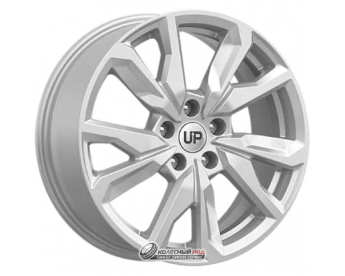 Wheels UP UP114 7x17 5*114.3 ET45 DIA67.1 Silver Classic Литой