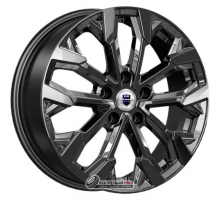 K&K Морейн 6.5x17 5*114.3 ET40 DIA66.1 Кварц Литой
