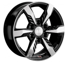 LS 1301 7.5x17 6*139.7 ET36 DIA100.1 BKF Литой