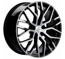 Khomen KHW 2005 8.5x20 5*120 ET30 DIA66.1 Black-FP Литой