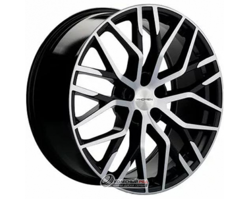 Khomen KHW 2005 8.5x20 5*120 ET30 DIA66.1 Black-FP Литой