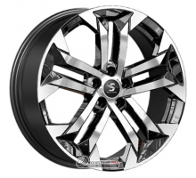 K&K KP015 7.5x19 5*108 ET36 DIA65.1 Алмаз черный Литой