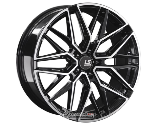 LS FlowForming RC59 8.5x19 5*114.3 ET30 DIA67.1 BKF Литой