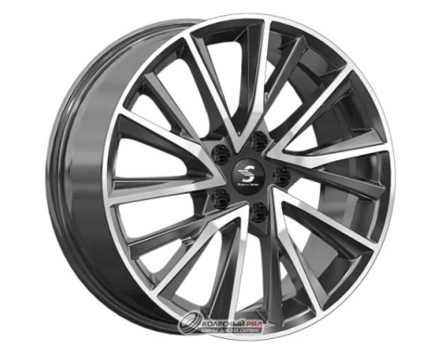 K&K КР010 7.5x18 5*108 ET36 DIA65.1 Diamond black gris Литой