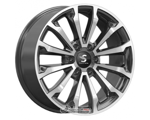 K&K КР006 8.5x20 6*139.7 ET33 DIA100.1 Diamond black gris Литой