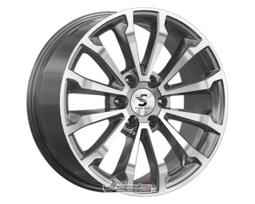K&K КР006 8.5x20 6*139.7 ET33 DIA75.1 Diamond gloss graphite Литой