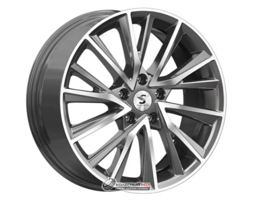 K&K КР010 7.5x18 5*108 ET36 DIA65.1 Diamond gloss graphite Литой