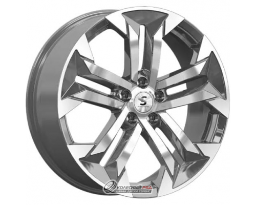 K&K КР015 7.5x19 5*108 ET36 DIA65.1 Diamond gloss graphite Литой