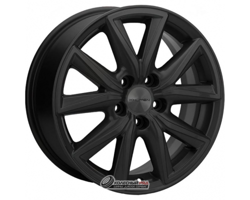 Khomen KHW 1706 7x17 5*110 ET46 DIA63.3 Black Литой