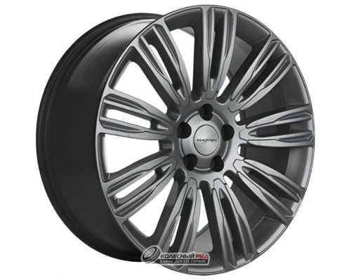 Khomen KHW 2004 8.5x20 5*120 ET45 DIA72.6 Gray Литой