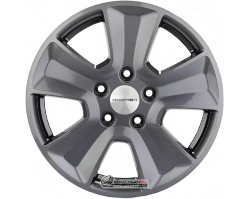 Khomen KHW 1601 6.5x16 5*114.3 ET46 DIA67.1 Gray Литой