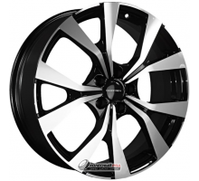 Khomen KHW 1906 7x19 5*114.3 ET35 DIA60.1 Black-FP Литой