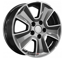 Khomen KHW 1601 6.5x16 5*114.3 ET43 DIA67.1 Gray-FP Литой