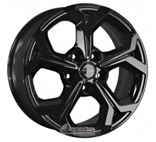 Khomen KHW 1606 6.5x16 5*114.3 ET46 DIA67.1 Black Литой