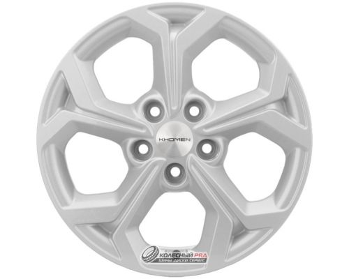 Khomen KHW 1606 6.5x16 5*114.3 ET46 DIA67.1 G-Silver Литой