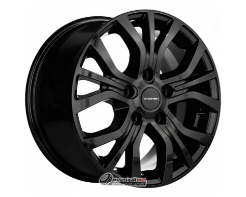 Khomen KHW 1608 6.5x16 5*110 ET40 DIA67.1 Black Литой