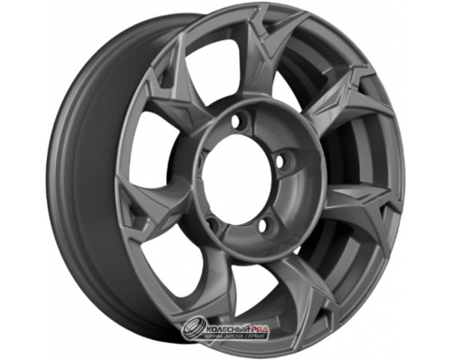 Khomen KHW 1505 5.5x15 5*139.7 ET5 DIA98.5 Gray Литой