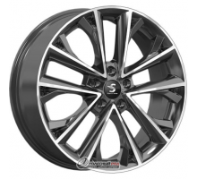 Скад КР012 7x18 5*108 ET36 DIA65.1 Diamond Black Gris Литой