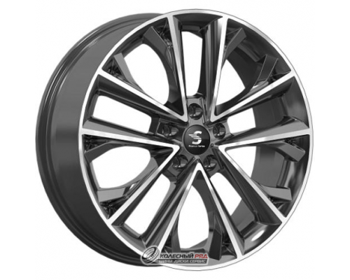 Скад КР012 7x18 5*108 ET36 DIA65.1 Diamond Black Gris Литой