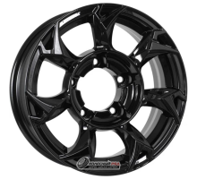 Carwel Гурон 5.5x15 5*139.7 ET5 DIA98.5 BL Литой