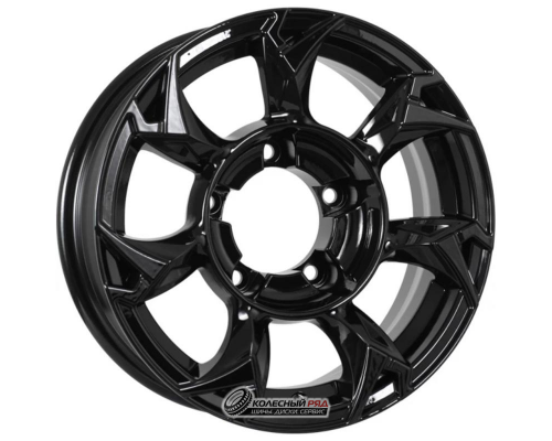 Carwel Гурон 5.5x15 5*139.7 ET5 DIA98.5 BL Литой