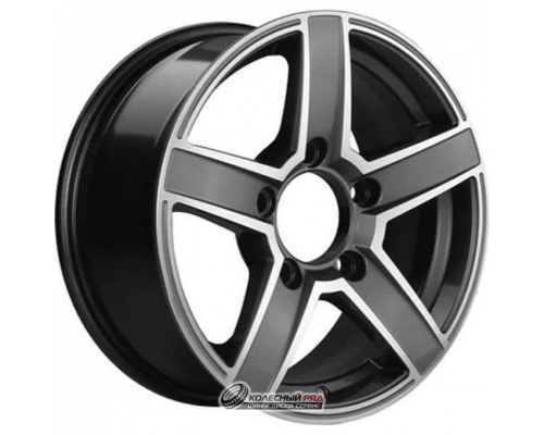 Khomen KHW 1614 6.5x16 5*139.7 ET40 DIA98.5 Gray-FP Литой