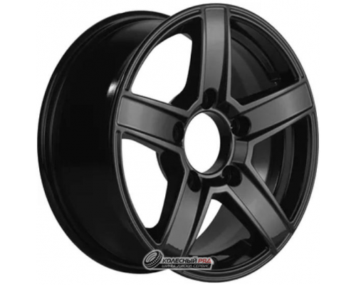 Khomen KHW 1614 6.5x16 5*139.7 ET35 DIA98.5 Black Литой