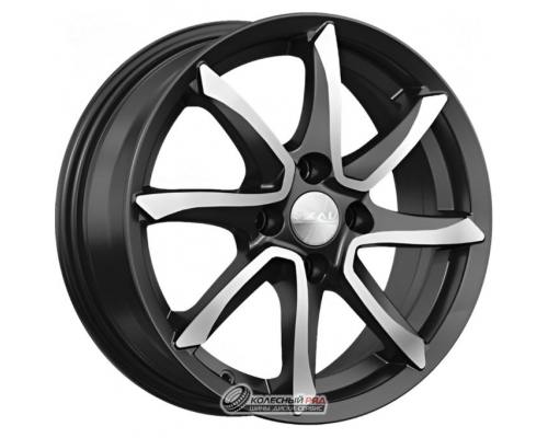 Скад Осака 6x15 4*100 ET48 DIA54.1 Алмаз бархат Литой