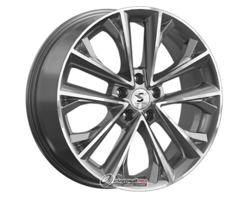 Скад КР012 7x18 5*108 ET33 DIA60.1 Diamond gloss graphite Литой