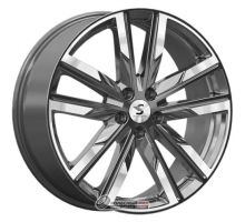 K&K КР014 8x20 5*114.3 ET30 DIA60.1 Diamond gloss graphite Литой
