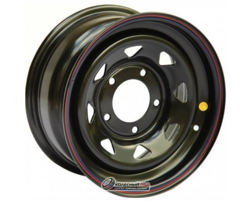 Off Road Wheels Toyota 8x16 6*139.7 ET25 DIA110.1 Black Штампованный