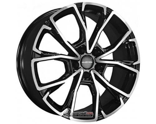 Khomen KHW 1907 7.5x19 5*114.3 ET35 DIA60.1 Black-FP Литой