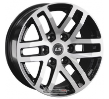 LS 1279 9x18 6*139.7 ET30 DIA100.1 BKF Литой