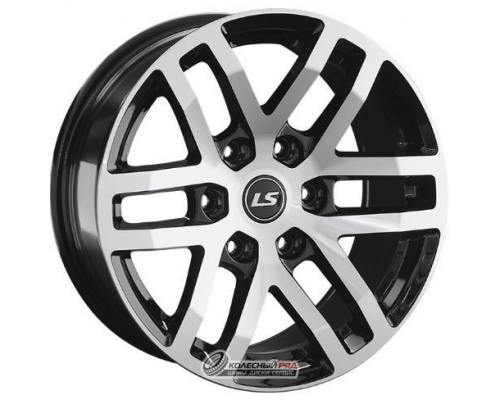LS 1279 9x18 6*139.7 ET30 DIA100.1 BKF Литой