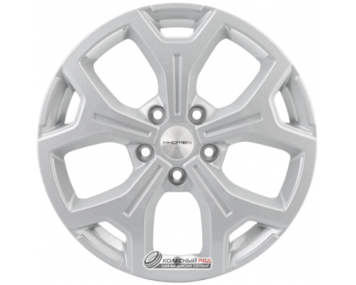 Khomen KHW 1710 6.5x17 5*120 ET55 DIA65.1 F-Silver Литой