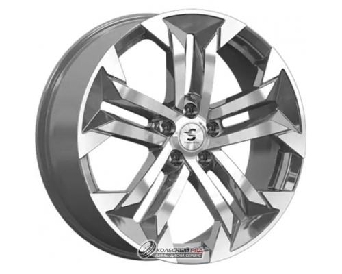 Скад KP015 7.5x19 5*108 ET38 DIA60.1 Diamond gloss graphite Литой