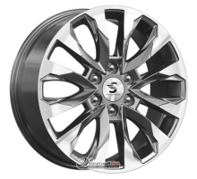 Скад КР007 8x20 6*139.7 ET42 DIA75.1 Diamond gloss graphite Литой