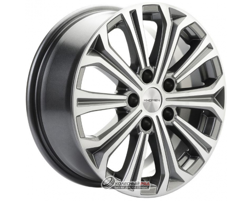 Khomen KHW 1610 6.5x16 5*114.3 ET43 DIA67.1 Gray-FP Литой