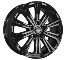 Khomen KHW 1610 6.5x16 5*108 ET45 DIA60.1 Black Литой