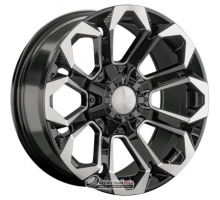 LS 1366 9x17 6*139.7 ET20 DIA106.1 BKF Литой