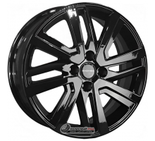 Khomen KHW 1609 6x16 4*100 ET37 DIA60.1 Black Литой