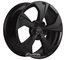 Khomen KHW 1724 7x17 5*114.3 ET37 DIA66.6 Black Литой