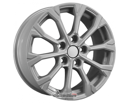 Khomen KHW 1605 6.5x16 5*114.3 ET45 DIA67.1 F-Silver Литой