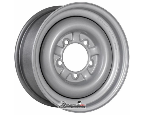Accuride УАЗ-450 6x15 5*139.7 ET22 DIA108.6 Silver Штампованный