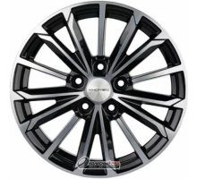 Khomen KHW 1611 6.5x16 5*108 ET43 DIA65.1 Black-FP Литой
